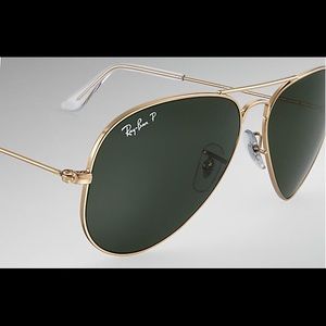 Rayban aviator Polarized sunglasses